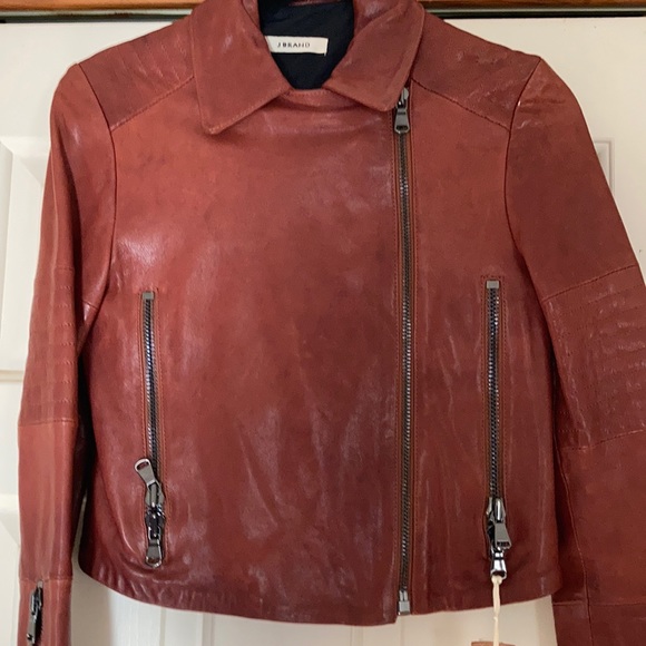 Leather Jacket Moto Style - Picture 3 of 17